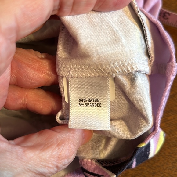 NWOT St. John Short Sleeve Floral Blouse - Picture 9 of 12